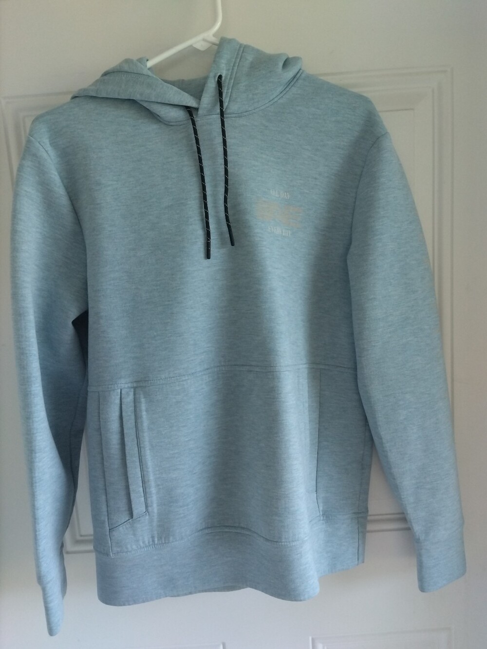 American Eagle Men's Light Blue Active Gym Hoodie Sweatshirt Sz S.